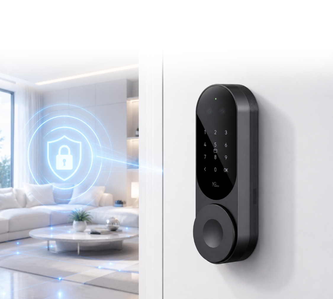 スマートロックで守られた住まい